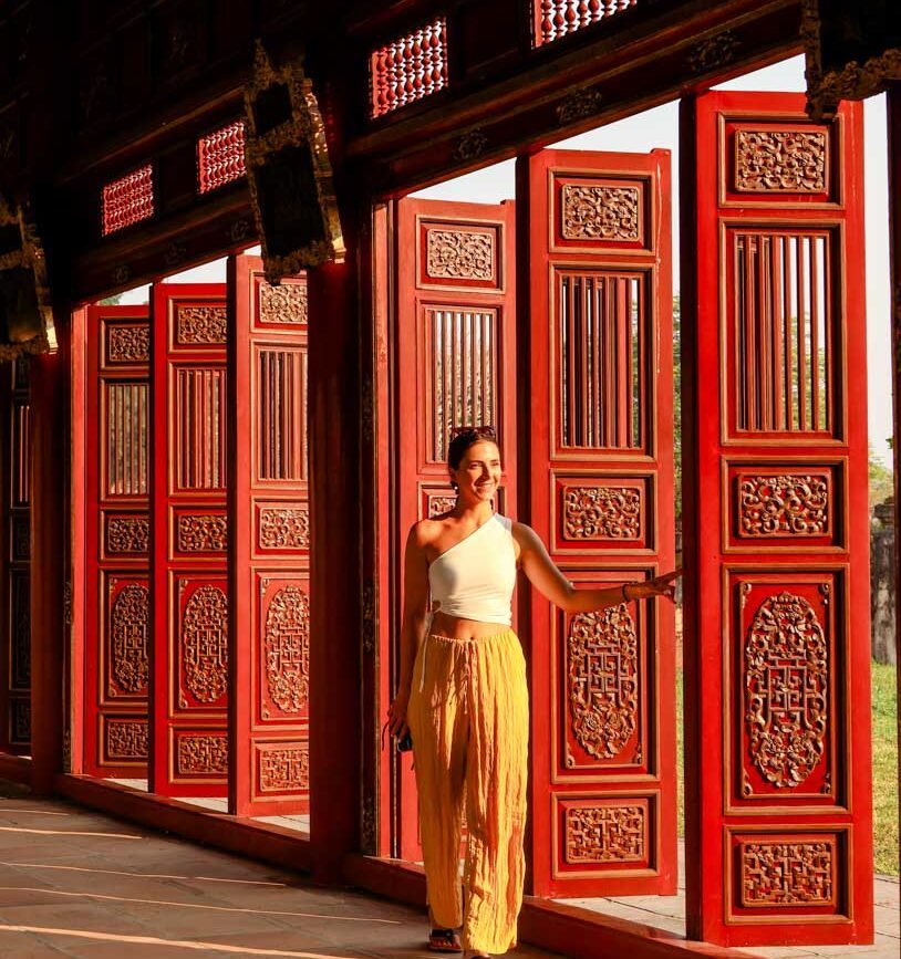 rundgang durch den kaiserpalast in hue