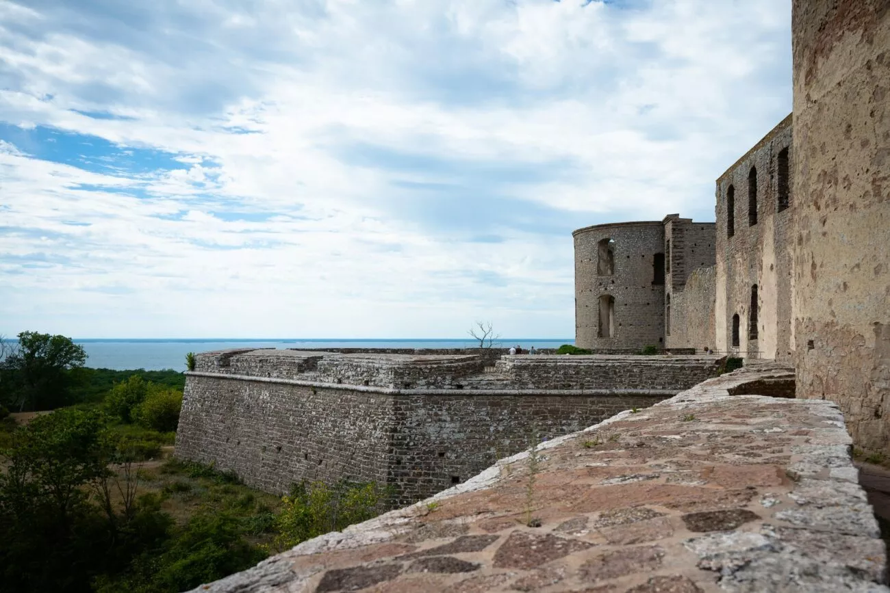 Schweden Borgholm Festung