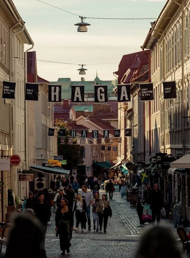 schweden goeteborg haga viertel
