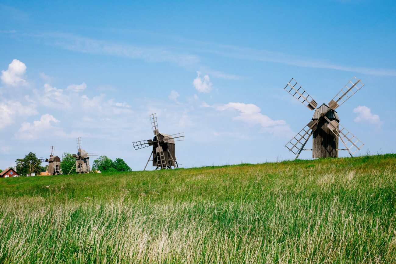 Schweden Öland Windmühlen im Norden