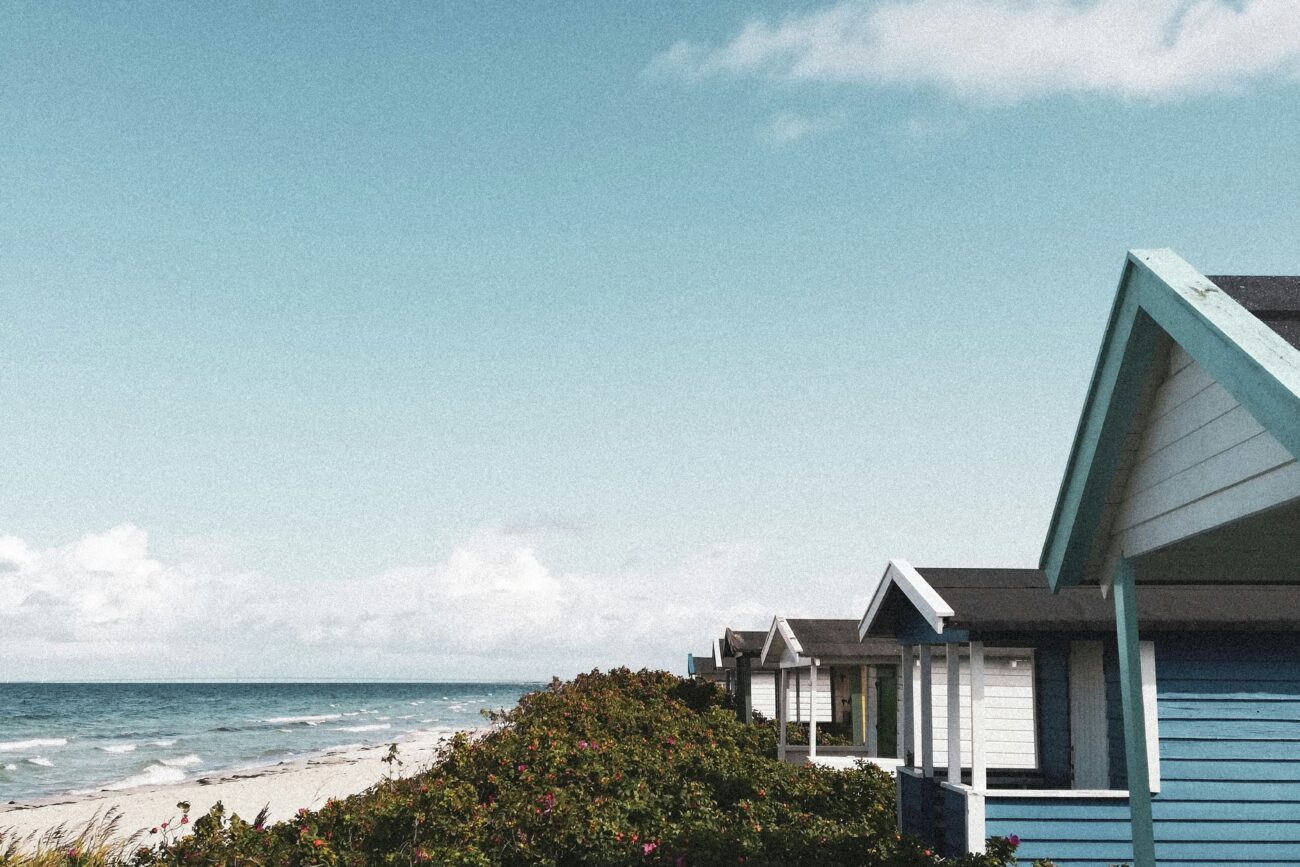 schweden skanoer strand und huetten