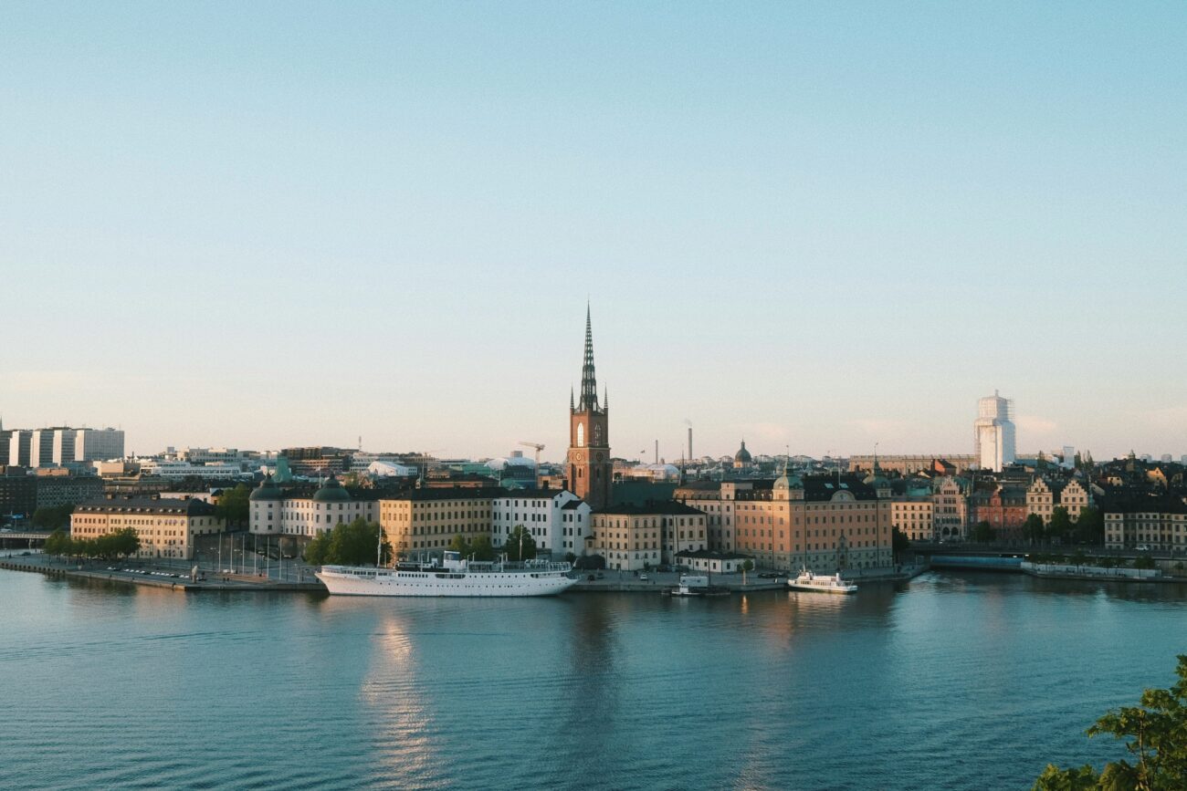 Schweden Stockholm Ausblick vom Monteliusvägen