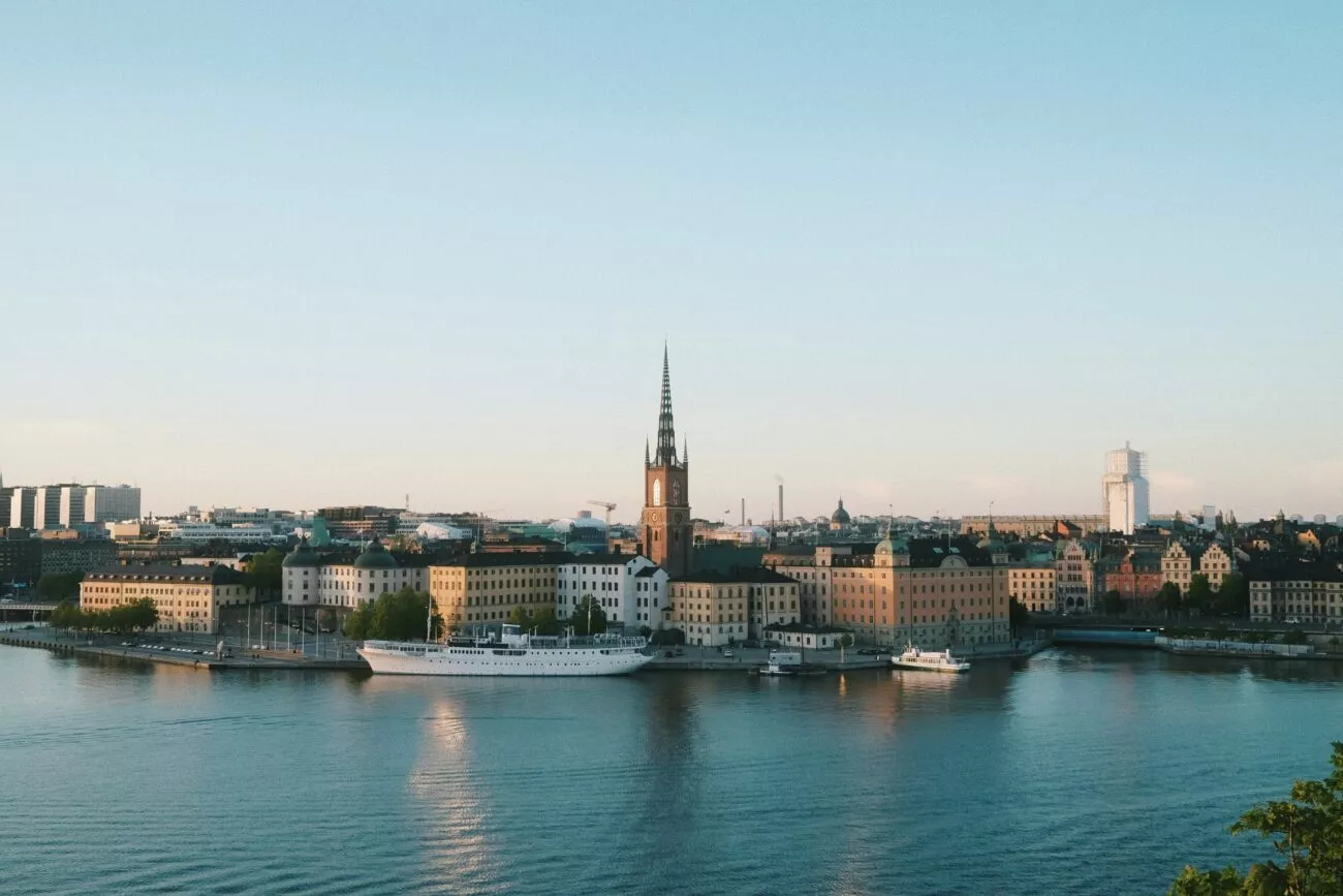 schweden stockholm ausblick vom monteliusvaegen Schweden Stockholm Ausblick vom Monteliusvägen