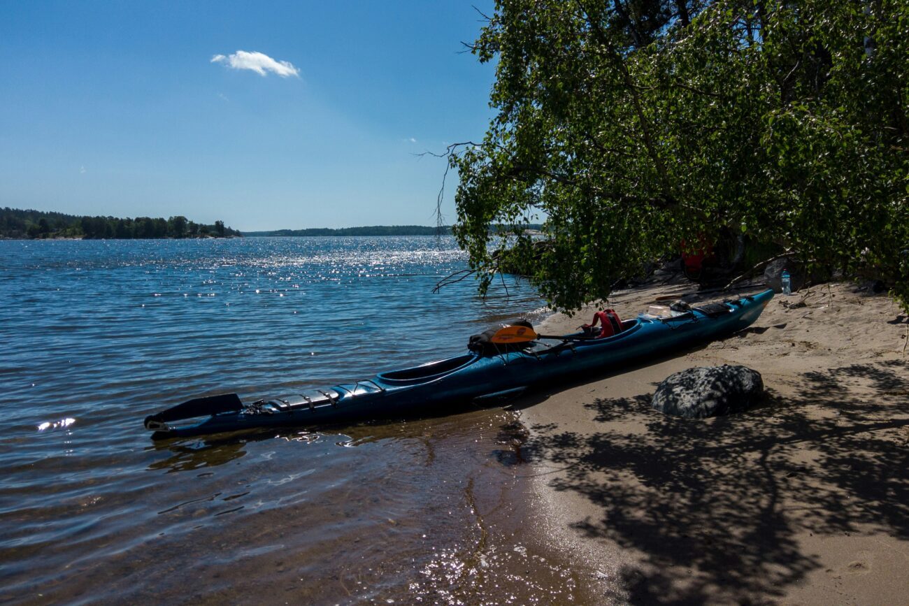 Schweden Stockholm Kanu Ausflug