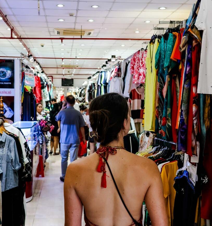 shopping in saigon