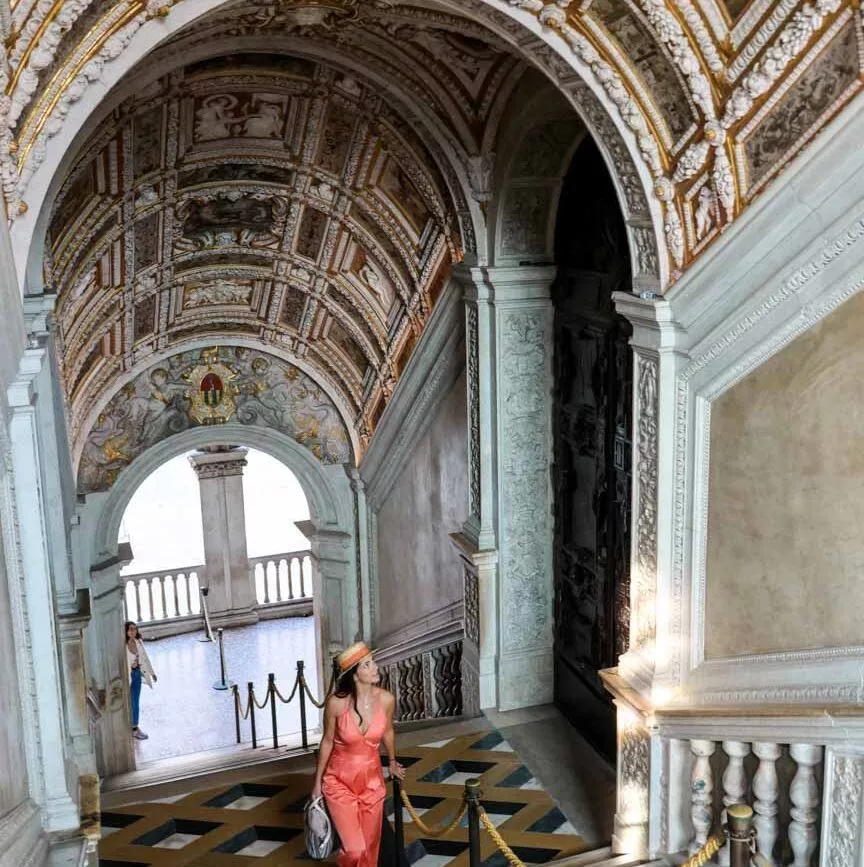 Treppe im Dogenpalast, Venedig