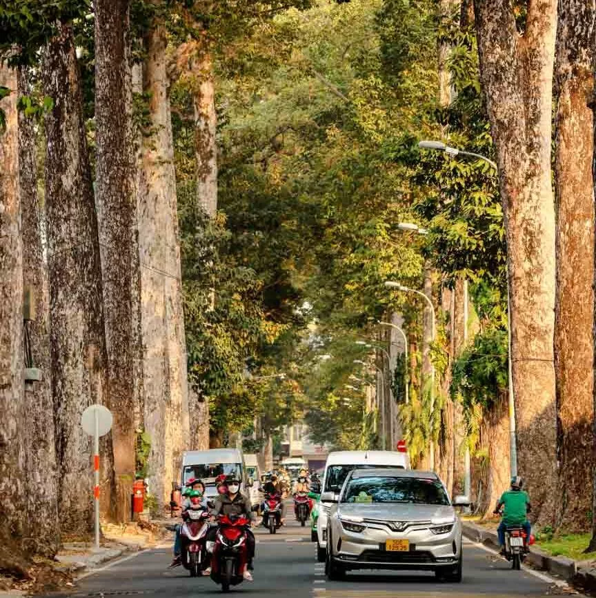 Verkehr in Ho-Chi-Minh-City