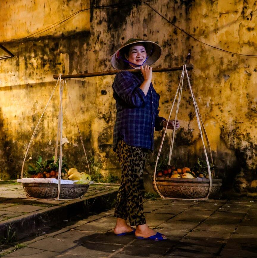 vietnamesin in hoi an