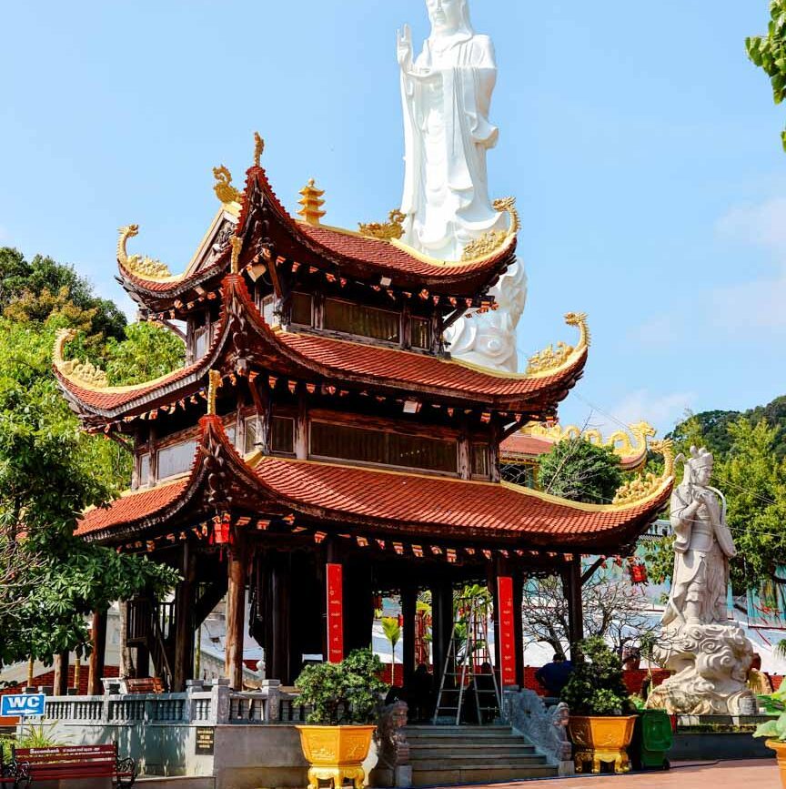 vietnamesische pagode ho quoc