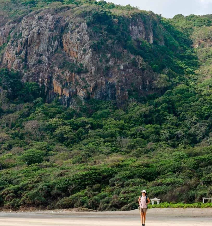 wanderung zur dam tre bay am strand entlang wanderung zur dam tre bay am strand entlang