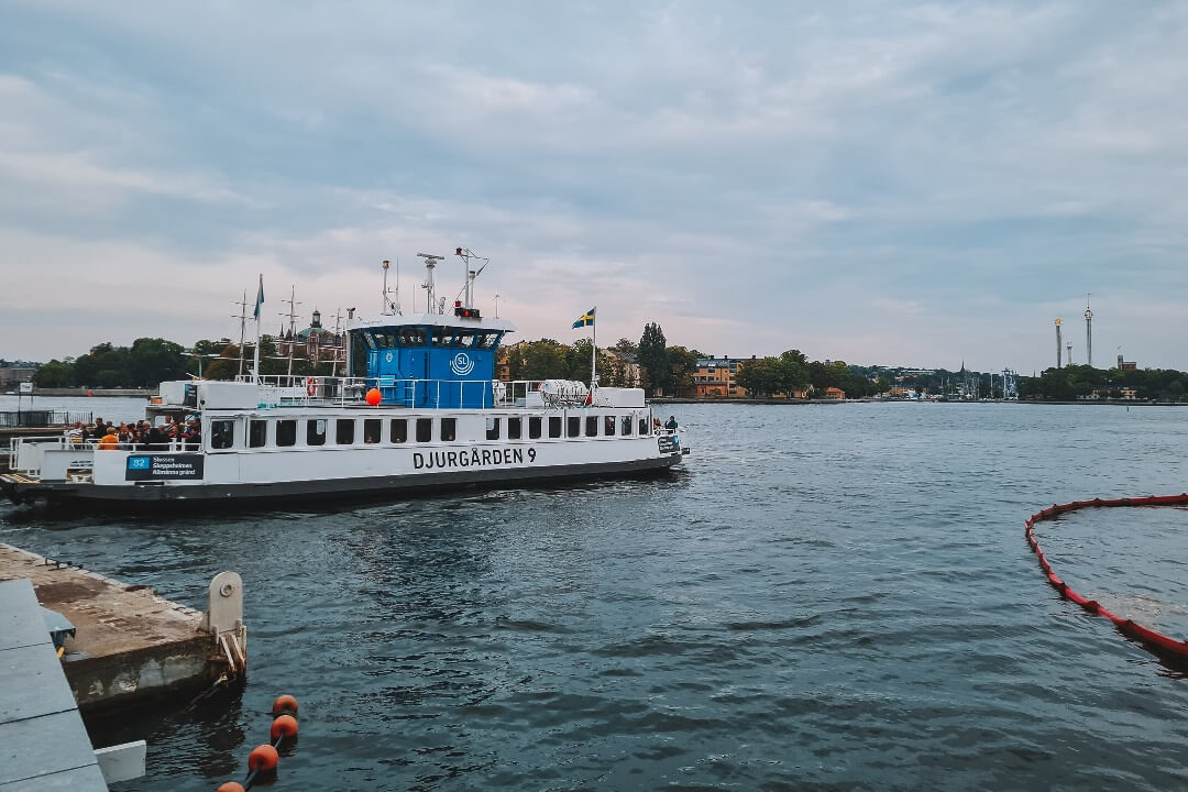 ABBA Museum Anfahrt Fähre