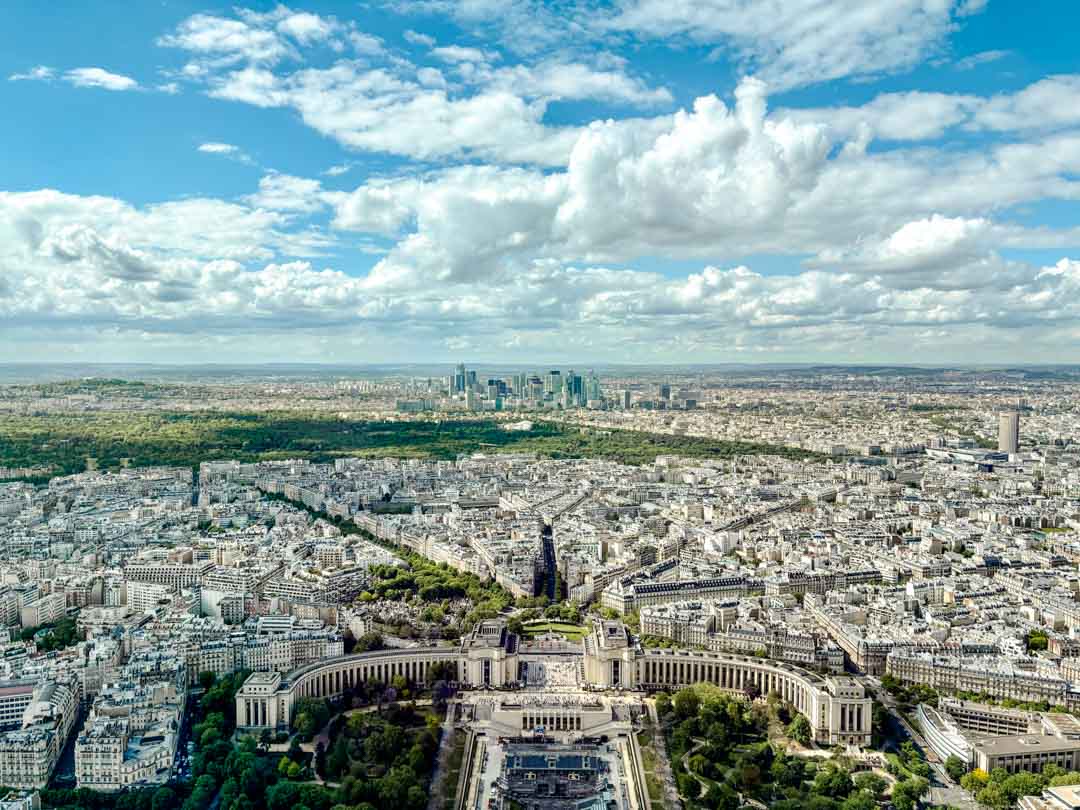 blick vom eiffelturm