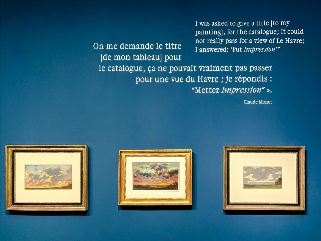 das zitat von claude monet versetzt sie nach paris