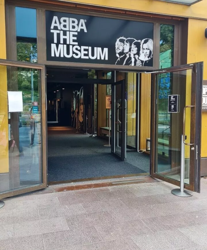 Stockholm ABBA Museum Eingang