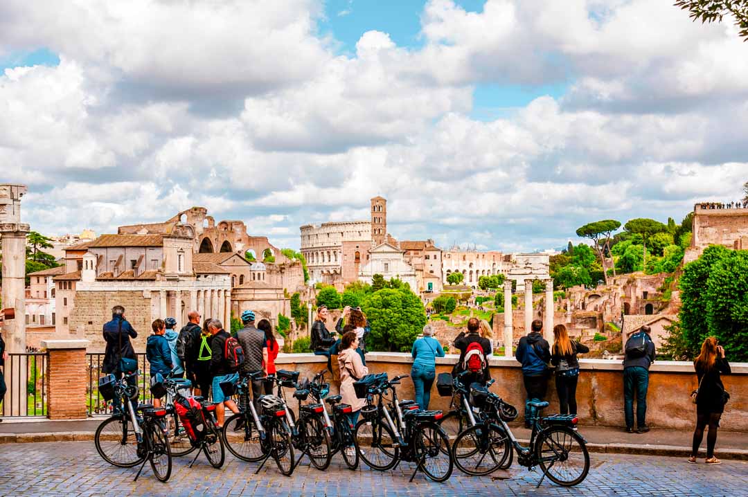 gefuehrte fahrradtour in rom