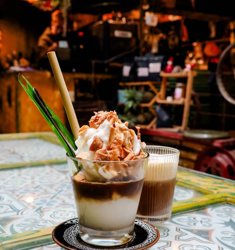 hidden gem cafe hanoi vietnamesische kaffee spezialitaeten