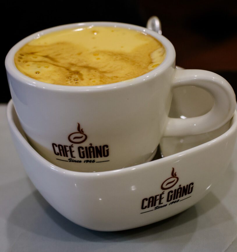 hier wurde eier kaffee in hanoi erfunden cafe giang