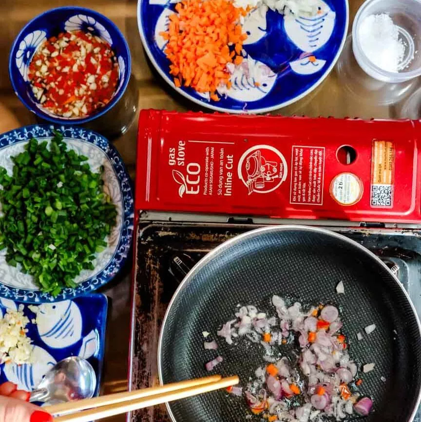 kochkurs in hoi an mit frischen zutaten