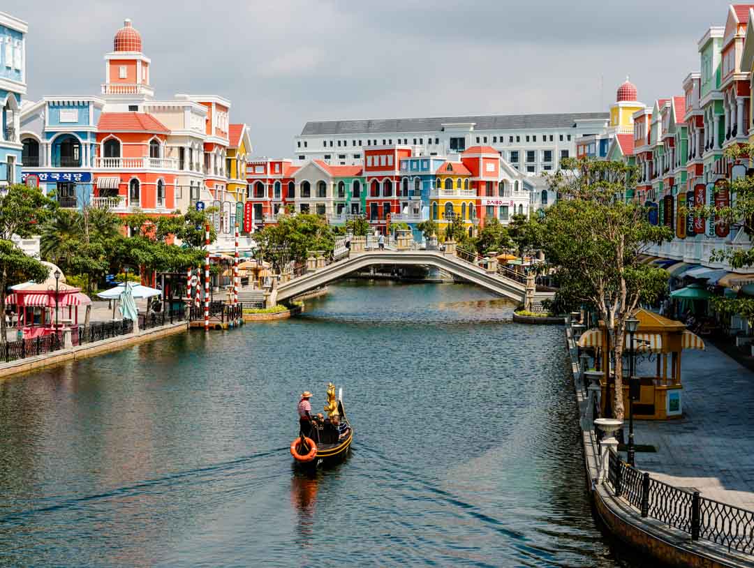 Mini-Venedig in der Grand World Phu Quoc