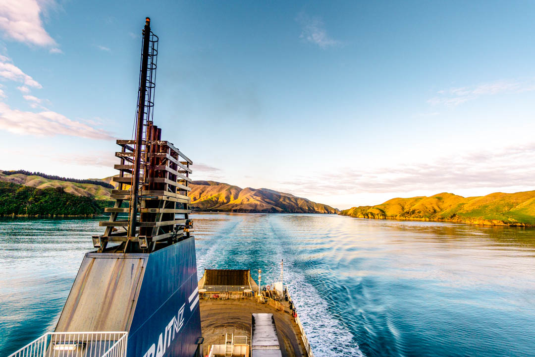 neuseeland faehrueberfahrt nord suedinsel Neuseeland Faehrueberfahrt Nord Suedinsel