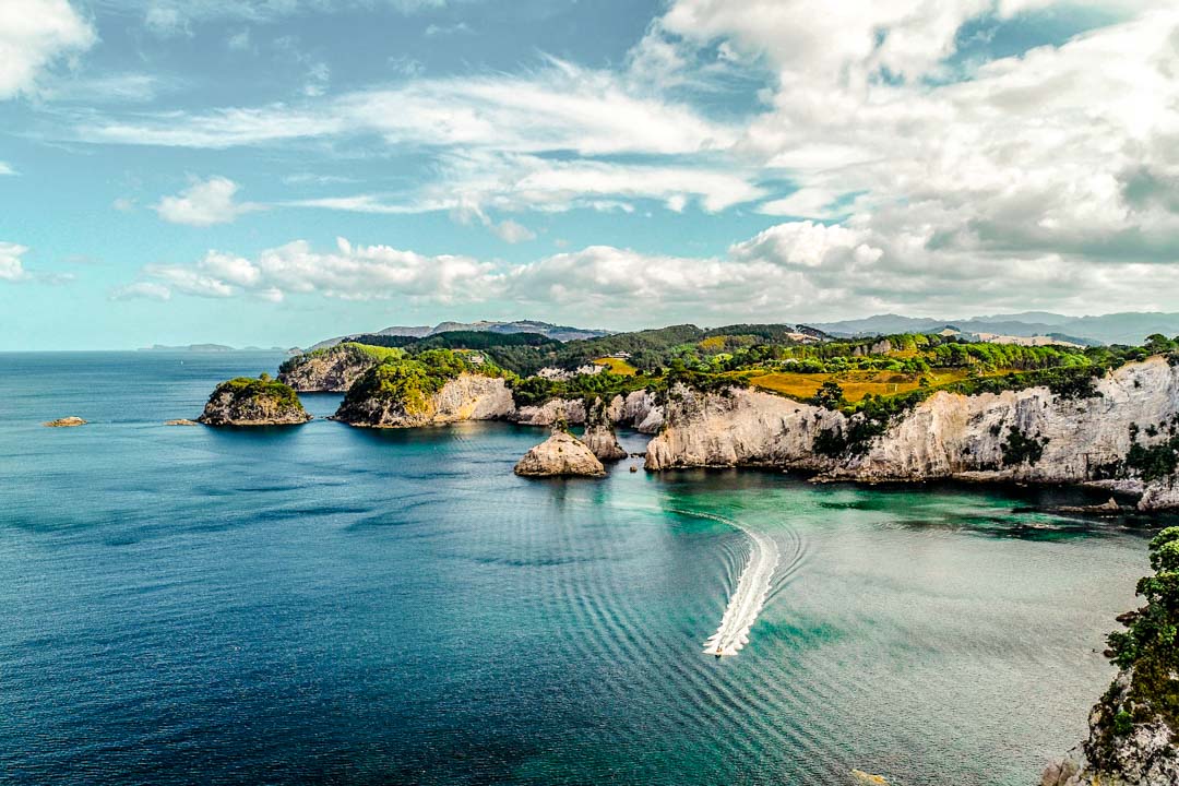 neuseeland nordinsel coromandel klippen