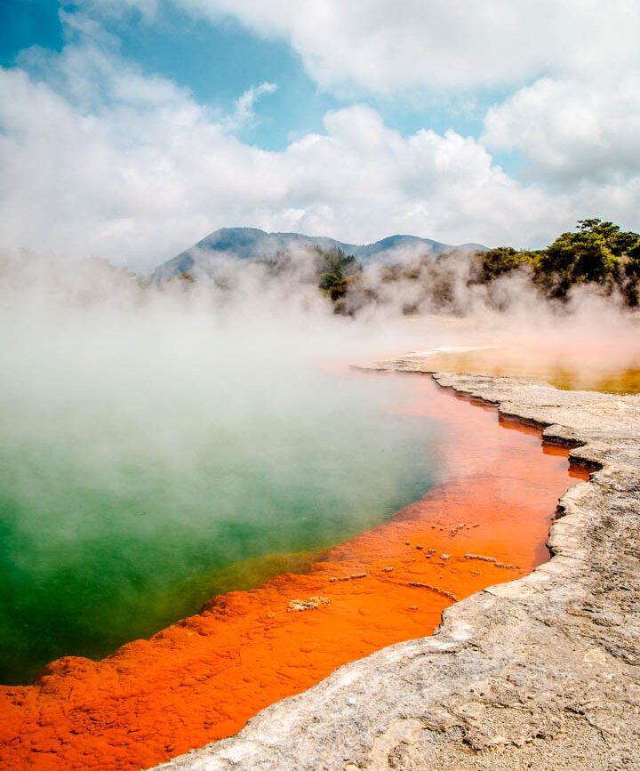 neuseeland nordinsel rotorua wai o tapu champagnerpool