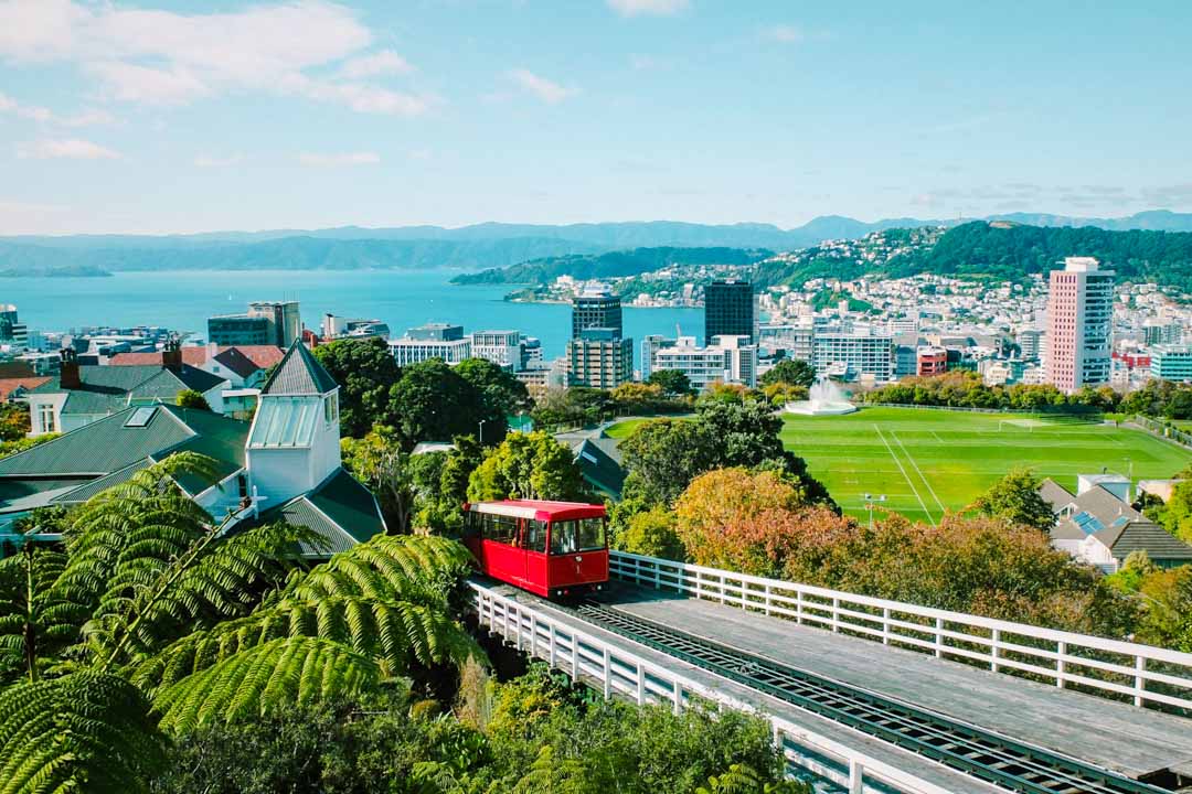 neuseeland nordinsel wellington cable car neuseeland nordinsel wellington cable car