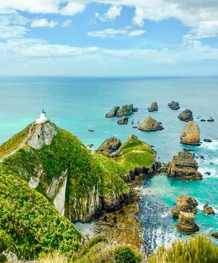 neuseeland suedinsel catlins nugget point lighthouse