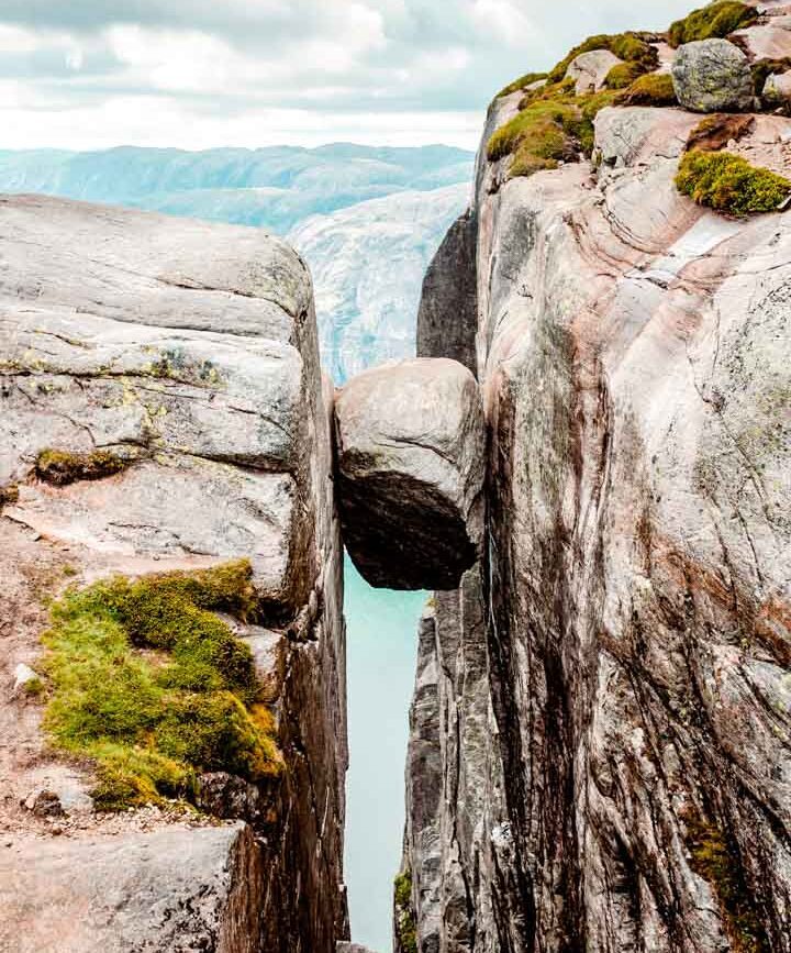 norwegen lysefjord kjeragbolten