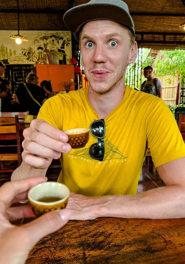 Pfeffertee ist scharf