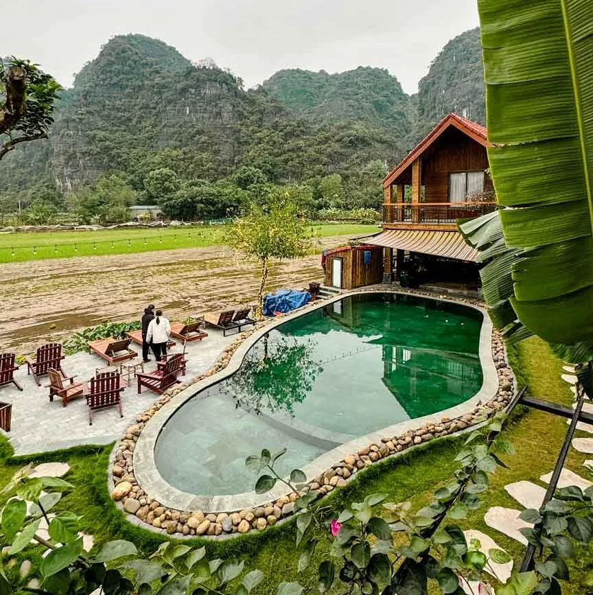 schoene unterkunft in ninh binh vietnam