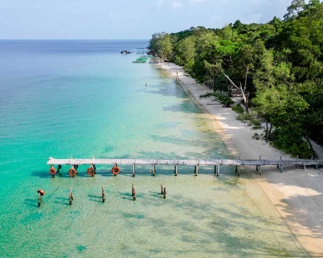Seestern Strand auf Phu Quoc, Vietnam
