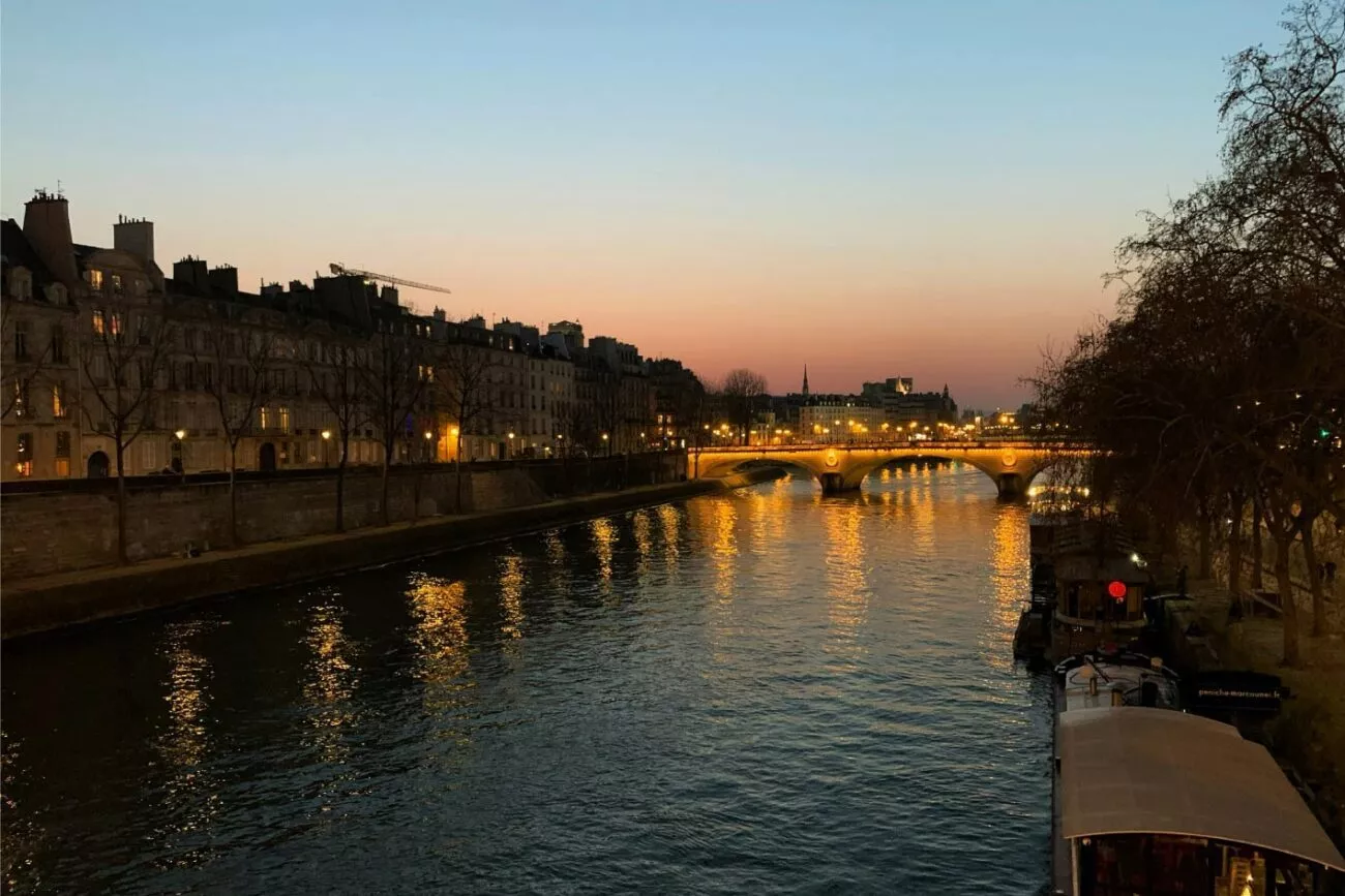 seine bei nacht
