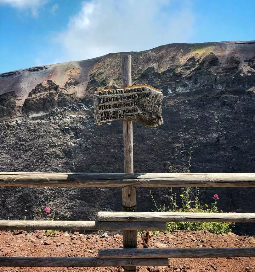 vesuv neapel besuch kraterrand