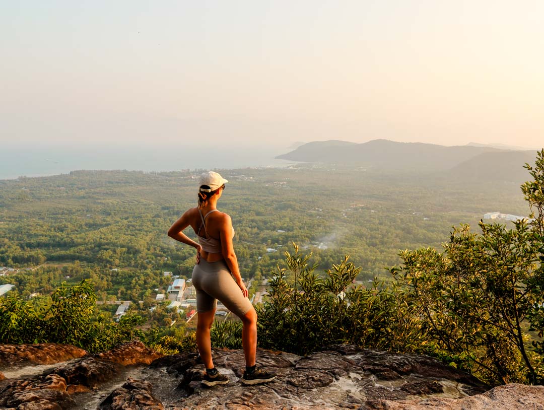 Wanderung mit Aussicht auf Phu Quoc