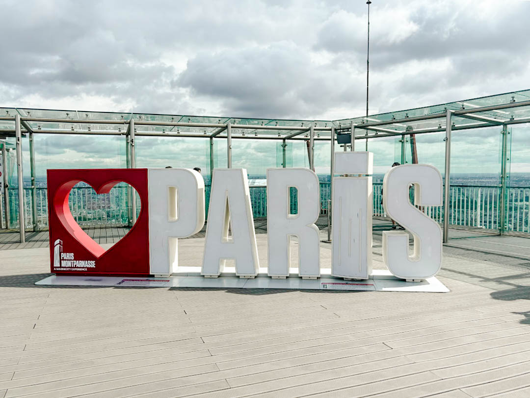 Paris Tour Montparnasse Dachterrasse