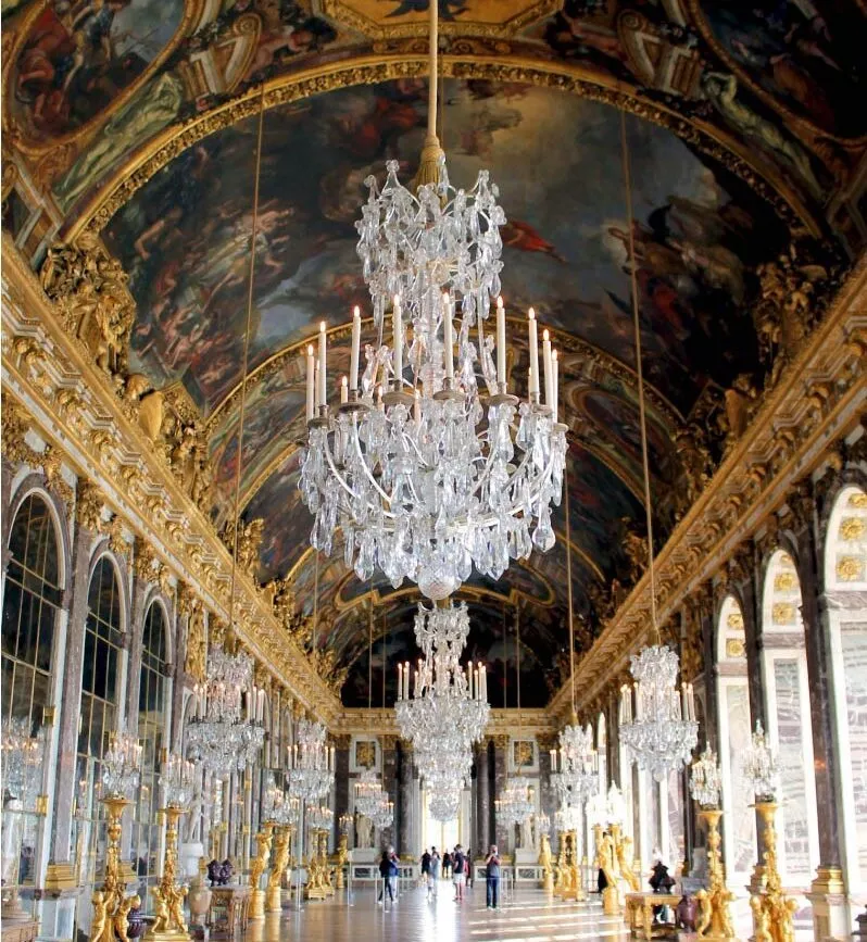 Der Spiegelsaal von Versailles, Paris
