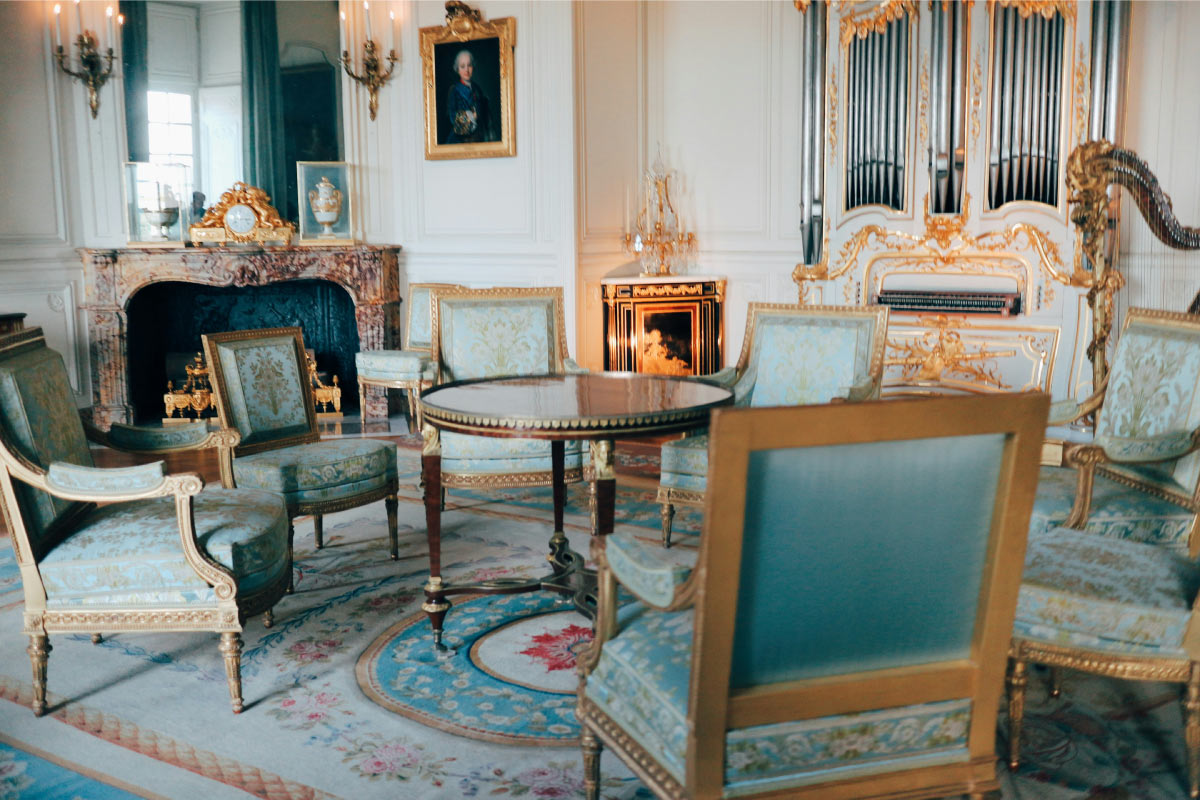 Kabinett von Madame Adelaide im Schloss Versailles, Paris