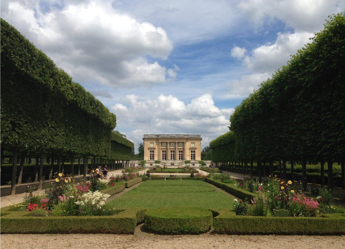 Kleines Trianon in den Gärten von Versailles, Paris