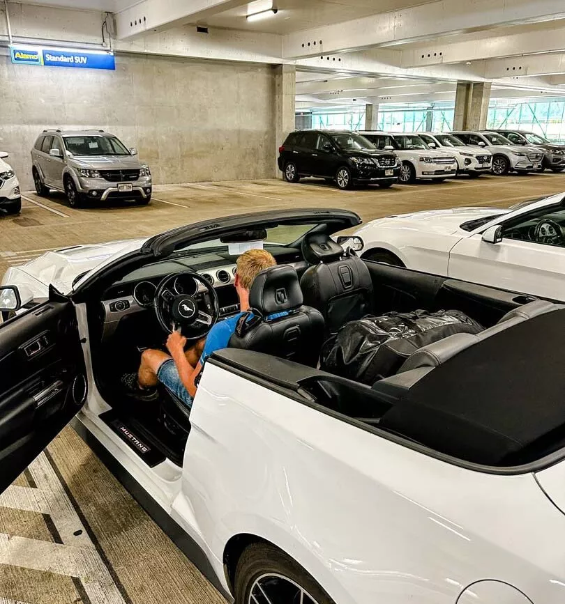 hawaii reisedauer tipp plane zeit fuer mietwagenabholung und rueckgabe ein