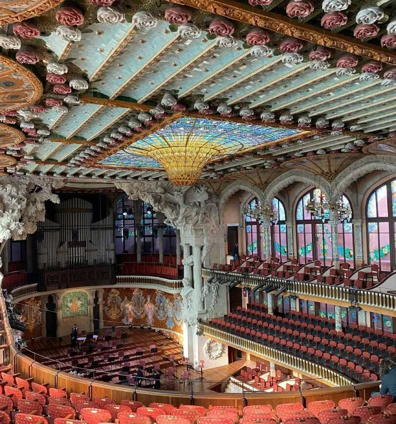 Konzertsaal Palau de la Música Catalana in Barcelona