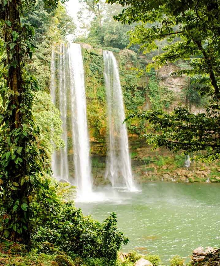 mexiko palenque cascadas misol ha