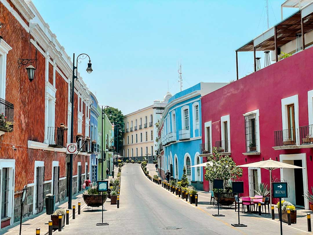 mexiko puebla bunte strasse 1 mexiko puebla bunte strasse 1