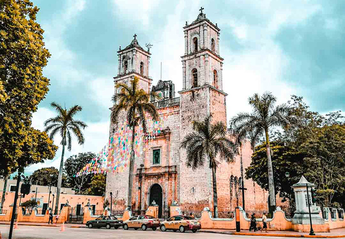 mexiko valladolid kathedrale
