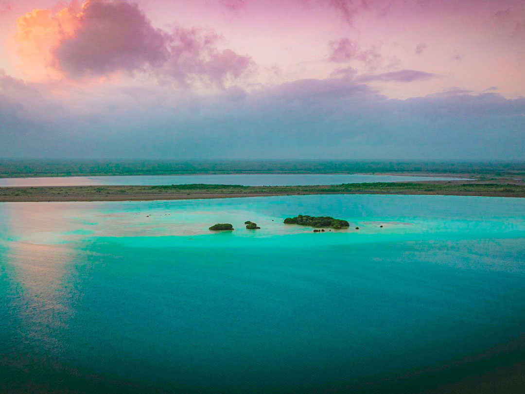 mexiko yucatan bacalar lagune insel mexiko yucatan bacalar lagune insel