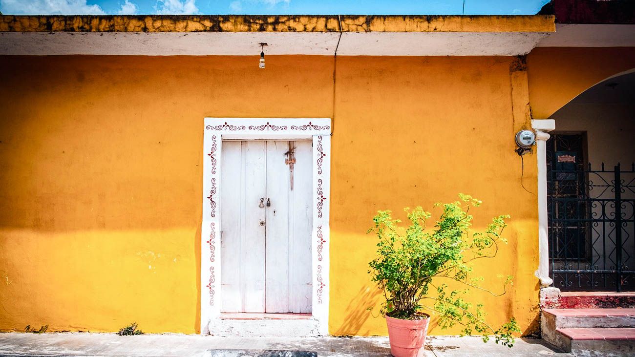 mexiko yucatan izamal haus Mexiko Yucatan Izamal Haus