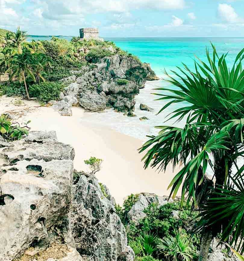 mexiko yucatan tulum maya ruinen