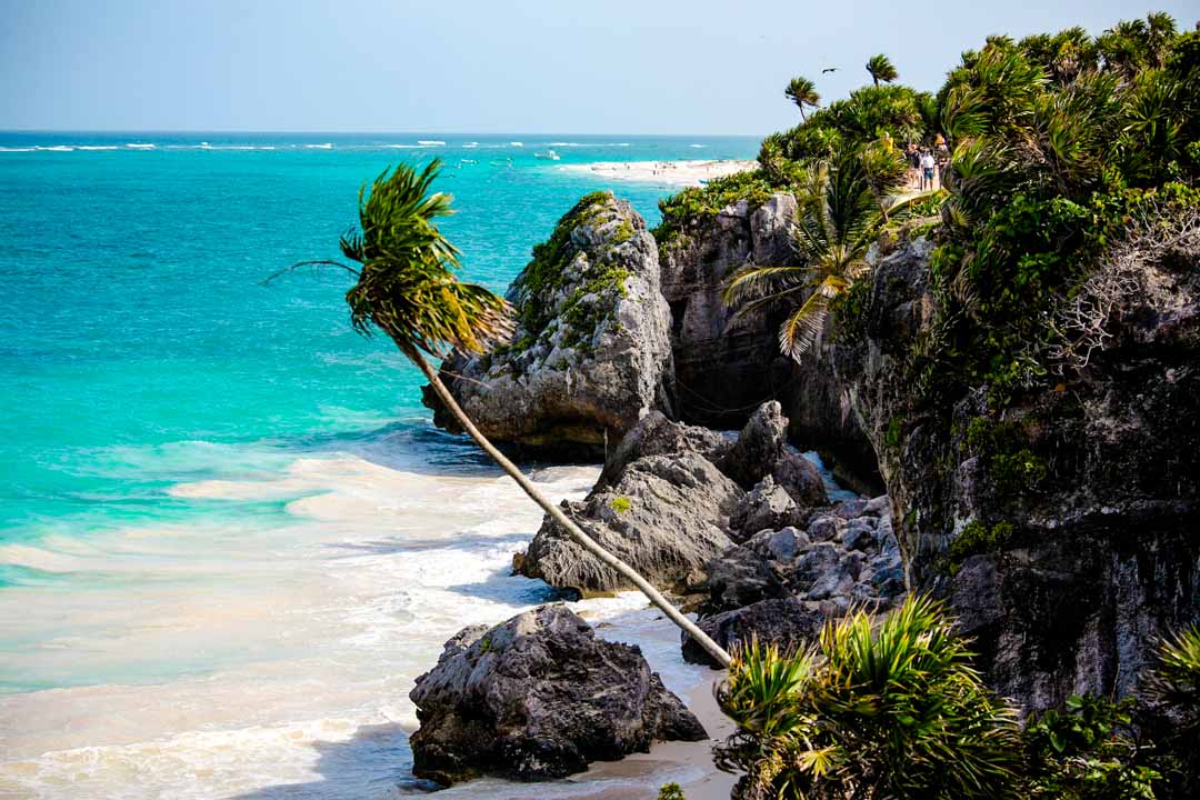 mexiko yucatan tulum strand an maya ruinen 2
