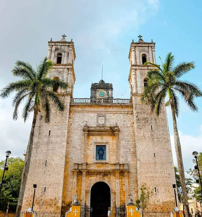 mexiko yucatan valladolid kathedrale mexiko yucatan valladolid kathedrale