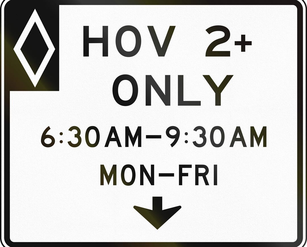 schild fuer fast lane in usa mietwagen tipps